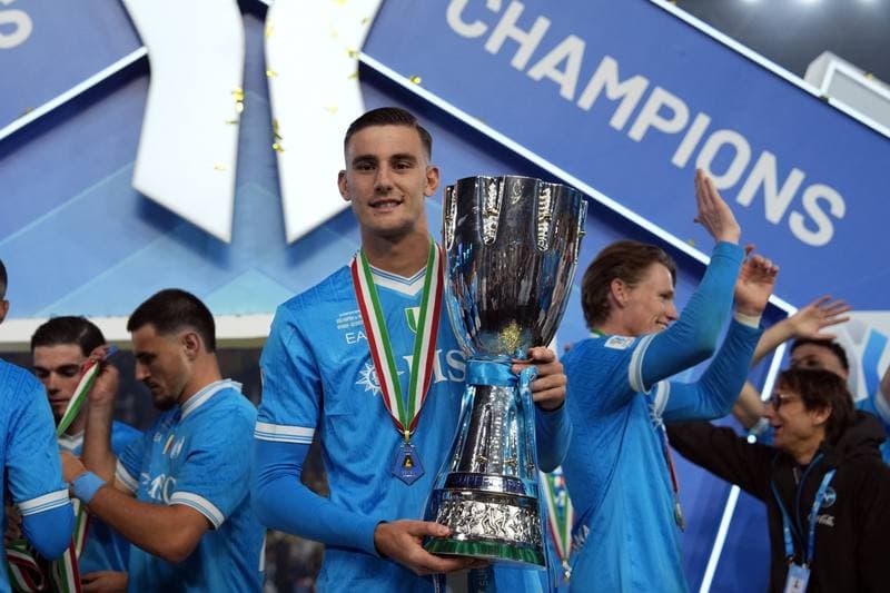 Football. EA Sports FC Supercup. Napoli - Bologna. 22.12.2025