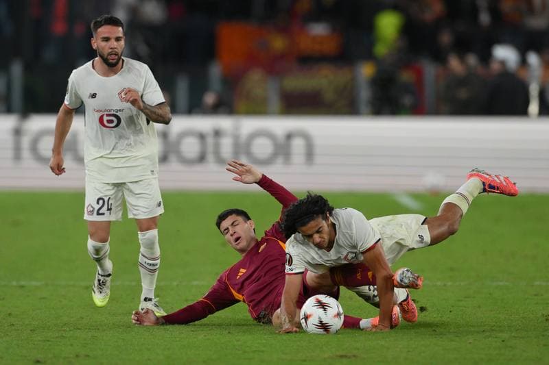 Football. UEFA Europa League. AS Roma - Lille. 02.10.2025