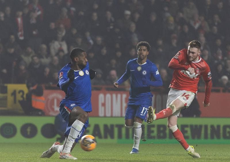 Football. Emirates FA Cup. Charlton Athletic - Chelsea. 10.01.2026
