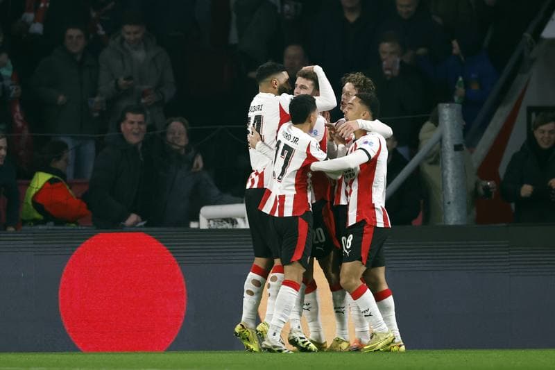 Football. UEFA Champions League. PSV Eindhoven - Atletico Madrid. 09.12.2025