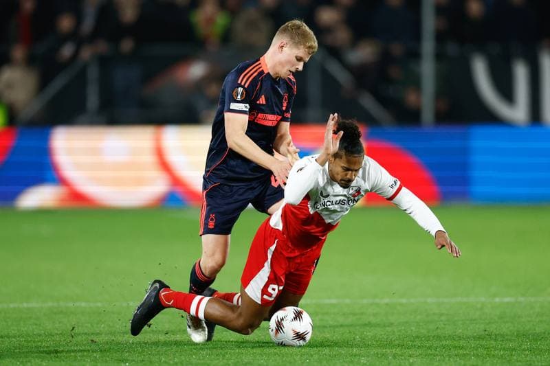 Football. UEFA Europa League. FC Utrecht - Nottingham Forest. 11.12.2025