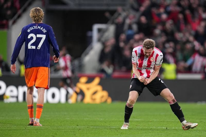 Football. Premier League. Brentford - Newcastle United. 09.11.2025