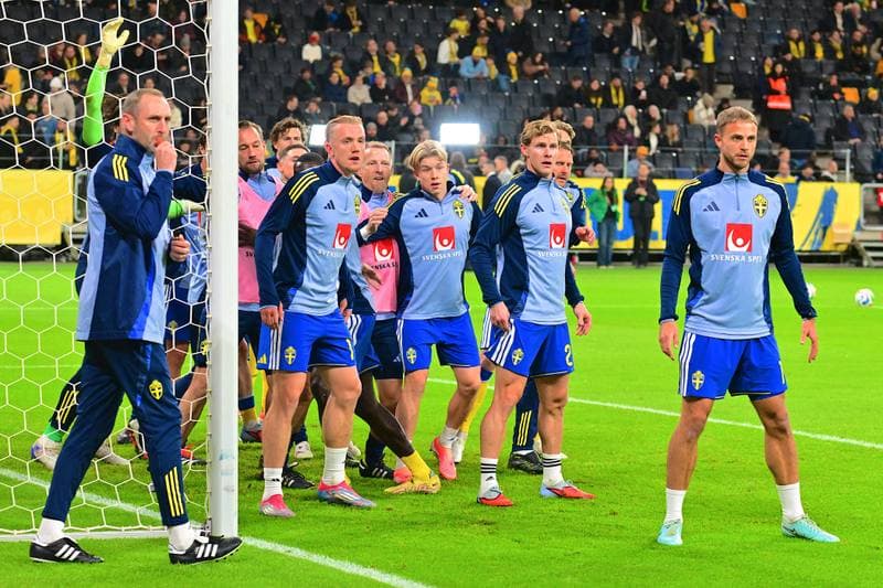 Football. FIFA World Cup Qualifiers. Sweden - Slovenia. 18.11.2025