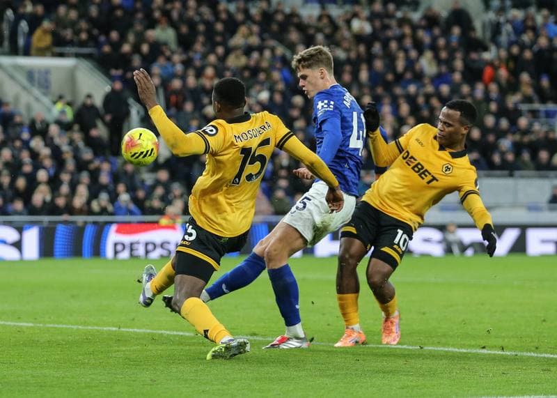 Football. Premier League. Everton - Wolverhampton Wanderers. 07.01.2026