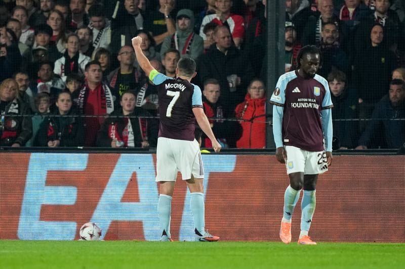 Football. Europa League. Feyenoord - Aston Villa. 02.10.2025