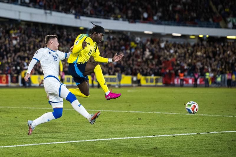 Football. FIFA World Cup Qualifier. Sweden - Kosovo. 13.10.2025