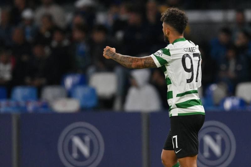 Football. UEFA Champions League. Napoli - Sporting CP. 01.10.2025