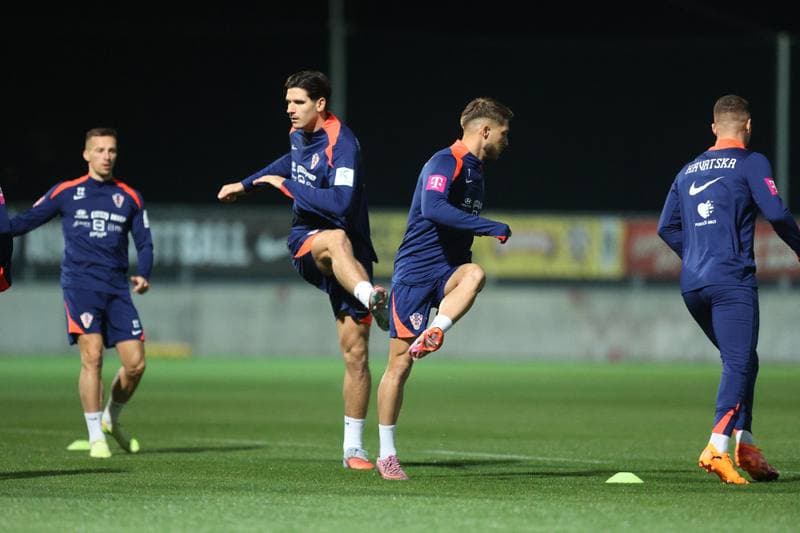 Football. Croatia. Training. 10.11.2025