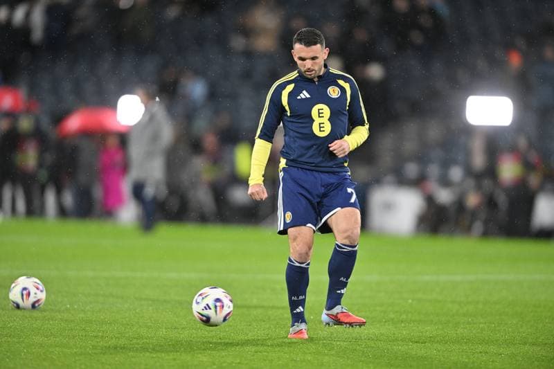 Football. 2026 FIFA World Cup Qualifiers. Scotland - Denmark. 18.11.2025