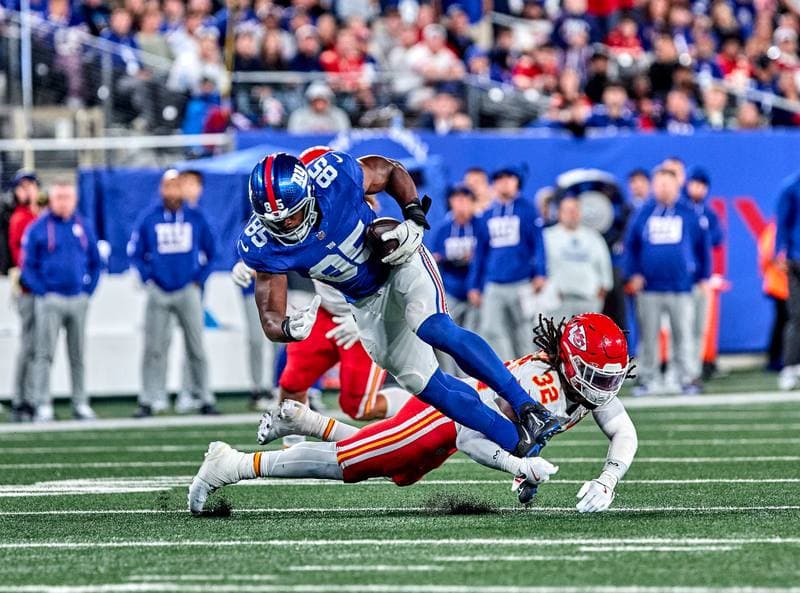 Football. NFL. Kansas City Chiefs - New York Giants. 21.09.2025