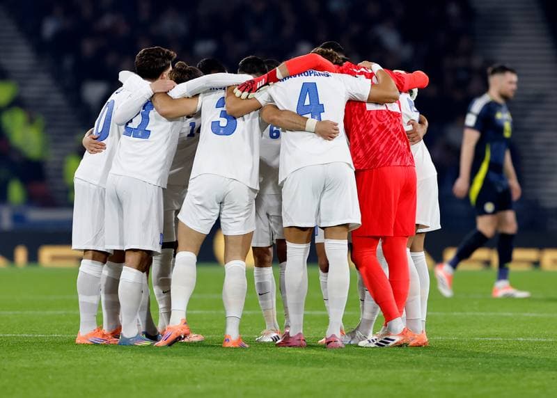 Football. 2026 FIFA World Cup Qualifiers. Scotland - Greece. 09.10.2025