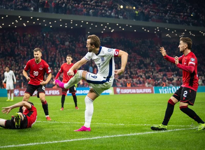 Football. UEFA European Championship. Albania - England. 08.09.2025