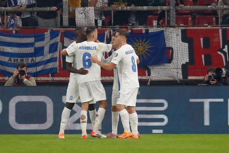 Football. 2026 FIFA World Cup Qualifiers. Greece - Scotland. 15.11.2025