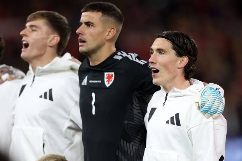 Football. 2026 FIFA World Cup Qualifiers. Wales - North Macedonia. 18.11.2025