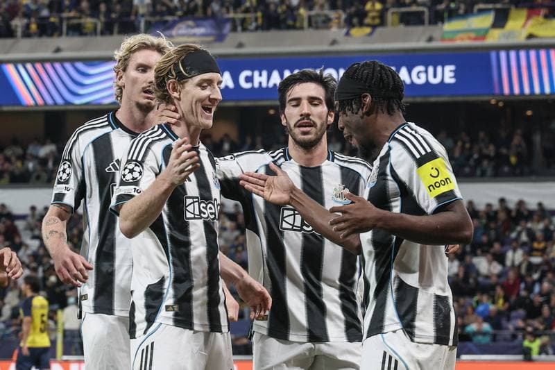Football. UEFA Champions League. Royale Union Saint-Gilloise - Newcastle United. 01.10.2025