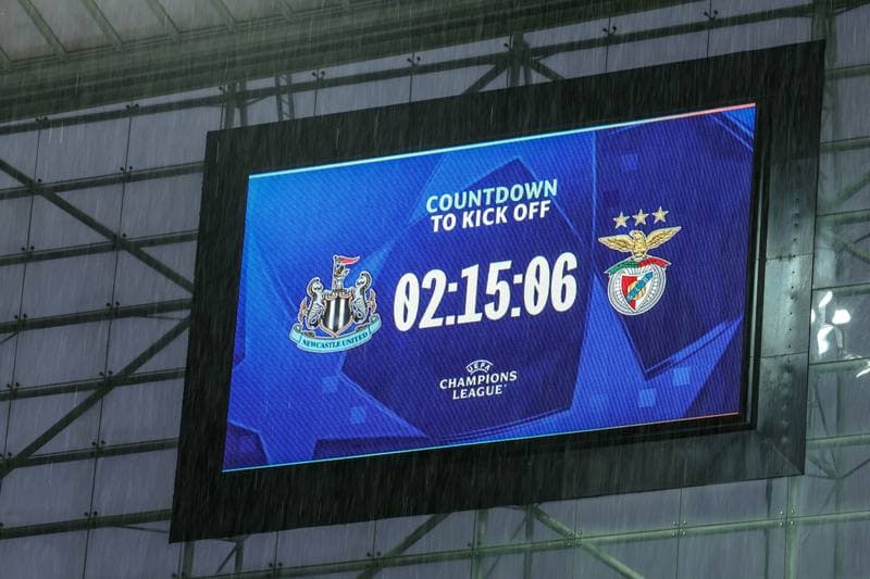 Football. UEFA Champions League. Newcastle United - Benfica. 21.10.2025