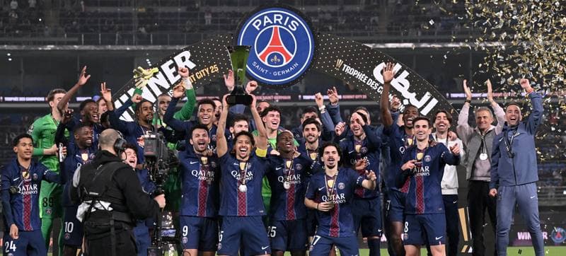 Football. Trophee des Champions. Paris Saint-Germain - Olympique de Marseille. 08.01.2026