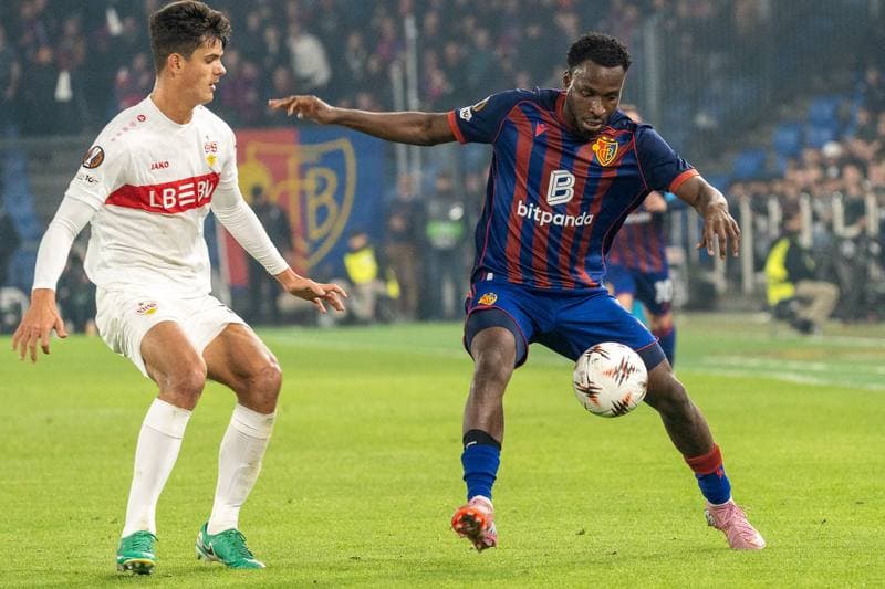 Football. UEFA Europa League. FC Basel 1893 - VfB Stuttgart. 02.10.2025