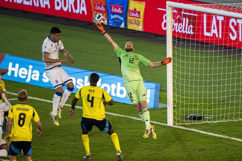 Football. FIFA World Cup Qualifier. Sweden - Kosovo. 13.10.2025