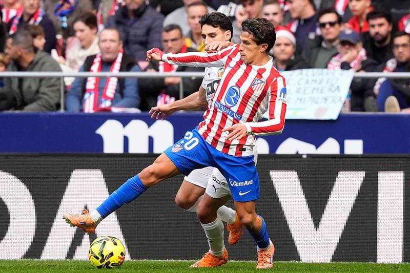 Football. La Liga. Atletico Madrid - Valencia CF. 13.12.2025