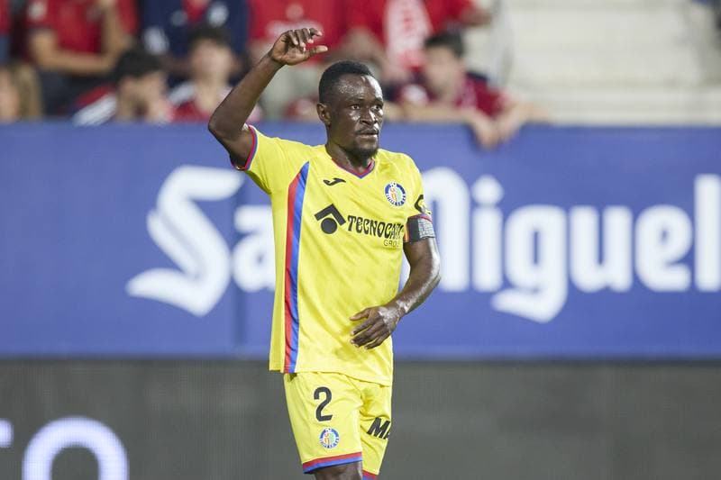 Football. La Liga. CA Osasuna - Getafe CF. 03.10.2025