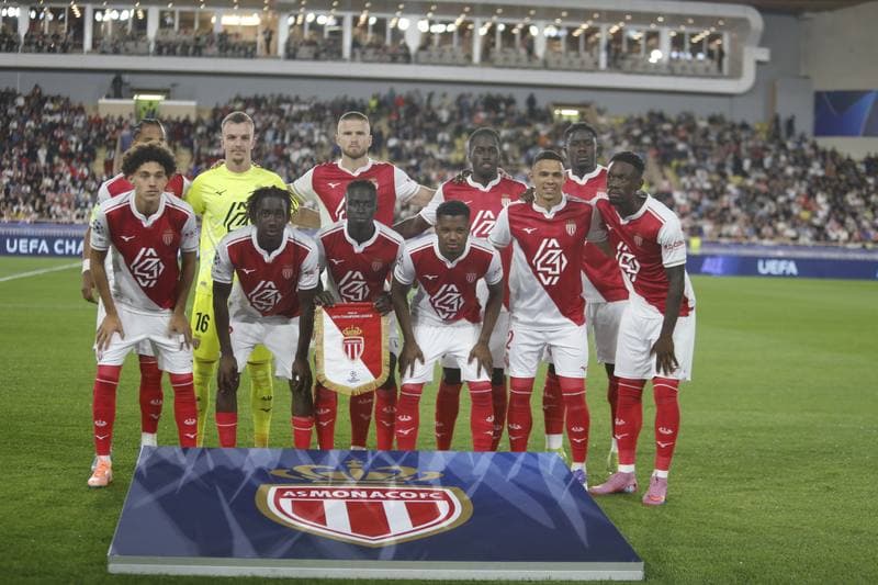 Football. UEFA Champions League. AS Monaco - Manchester City. 01.10.2025