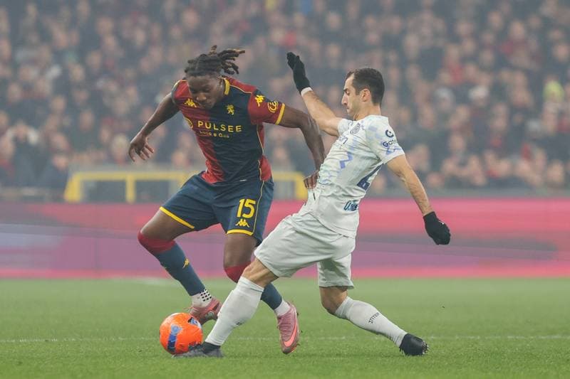 Football. Serie A. Genoa - Inter. 14.12.2025