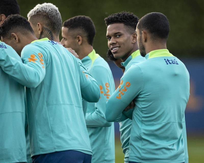Football. Brazil. Training. 15.11.2015