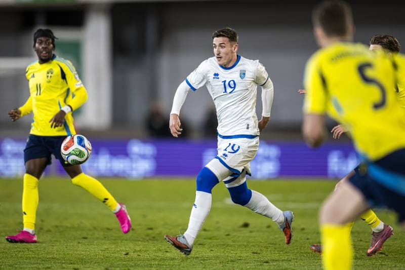 Football. FIFA World Cup Qualifier. Sweden - Kosovo. 13.10.2025