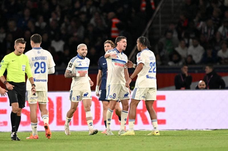 Football. Ligue 1. Paris Saint-Germain - RC Strasbourg Alsace. 17.10.2025