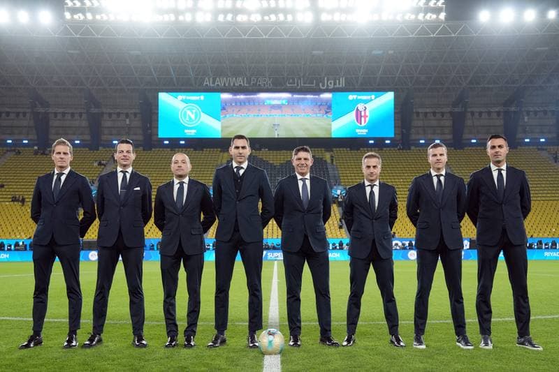 Football. EA Sports FC Supercup. Napoli - Bologna. 22.12.2025