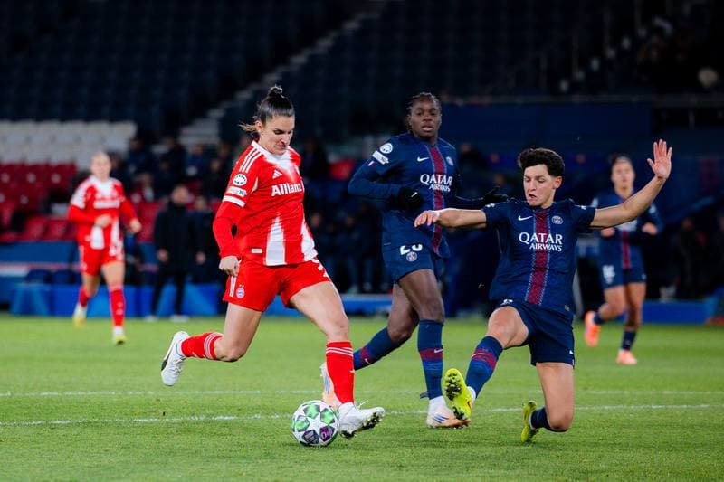 Football. UEFA Women's Champions League. Paris Saint-Germain - FC Bayern Munich. 16.03.2026
