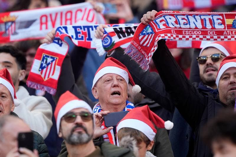 Football. La Liga. Atletico Madrid - Valencia CF. 13.12.2025