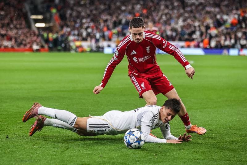 Football. UEFA Champions League. Liverpool - Real Madrid. 04.11.2025
