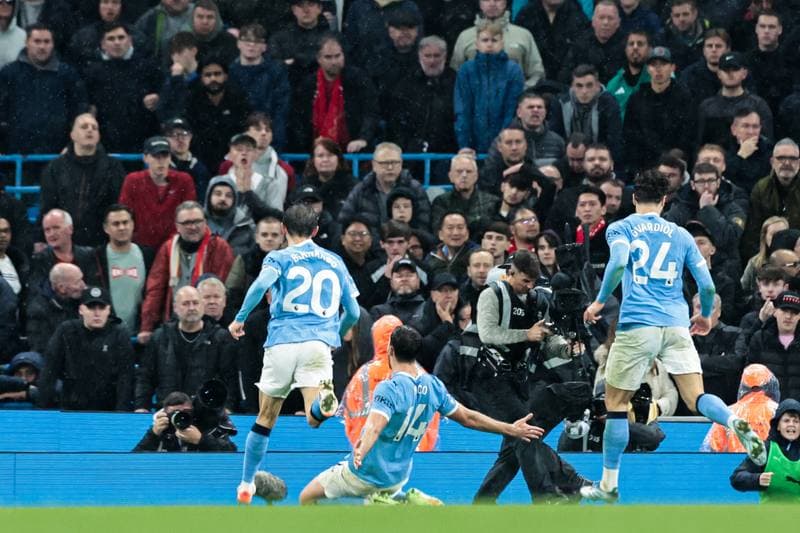 Football. Premier League. Manchester City - Liverpool. 09.11.2025
