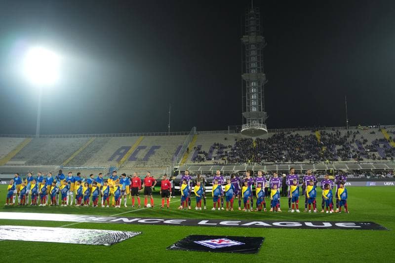 Football. UEFA Conference League. Fiorentina - Dynamo Kyiv. 11.12.2025