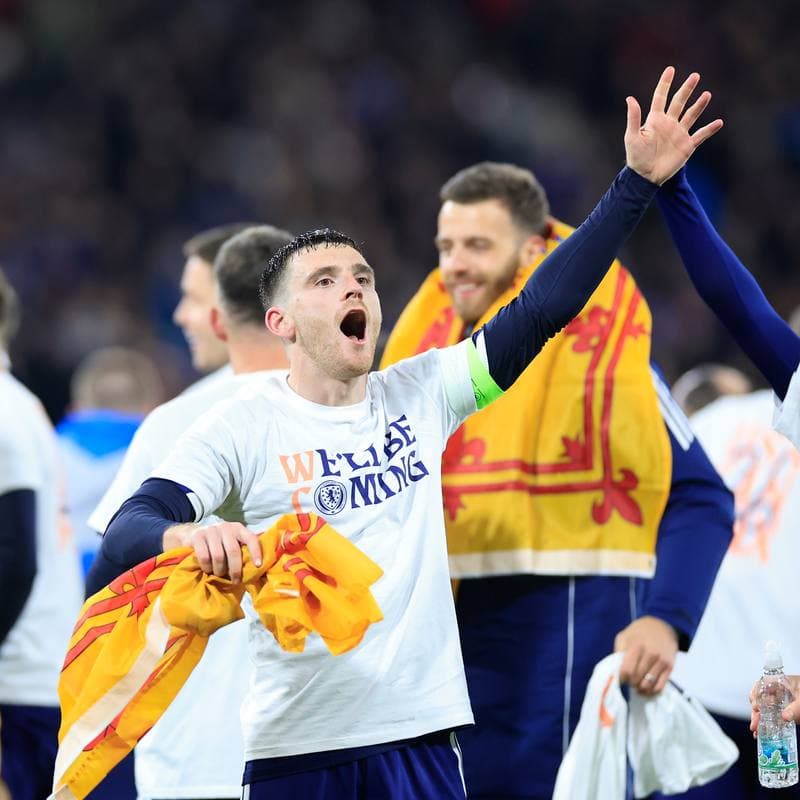 Football. 2026 FIFA World Cup Qualifiers. Scotland - Denmark. 18.11.2025