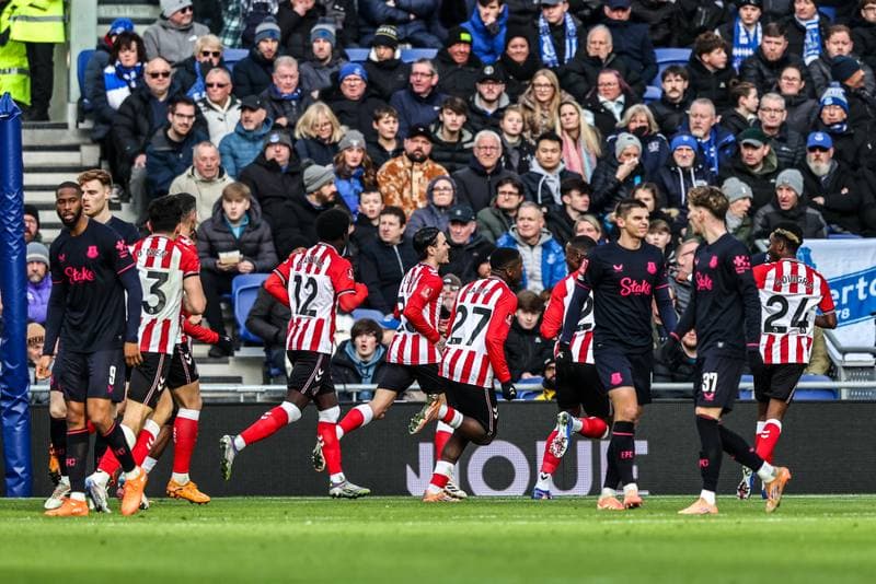 Football. Emirates FA Cup. Everton - Sunderland. 10.01.2026
