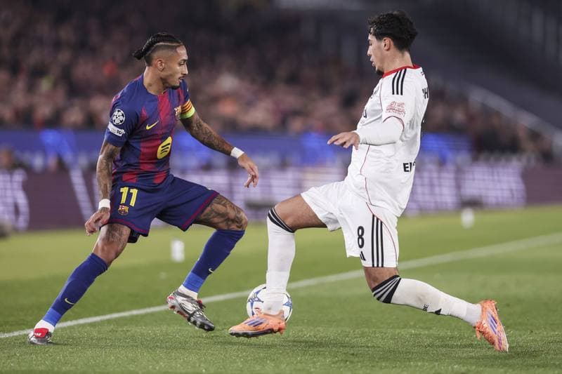 Football. UEFA Champions League. FC Barcelona - Eintracht Frankfurt. 09.12.2025