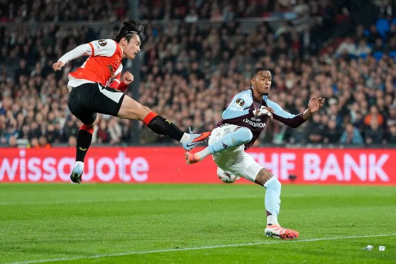 Football. Europa League. Feyenoord - Aston Villa. 02.10.2025
