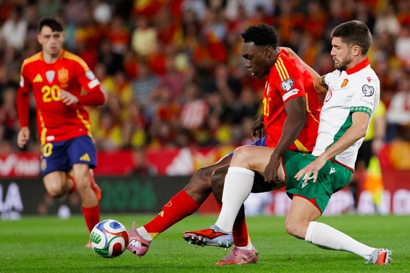 Football. FIFA World Cup Qualifiers. Spain - Bulgaria. 14.10.2025
