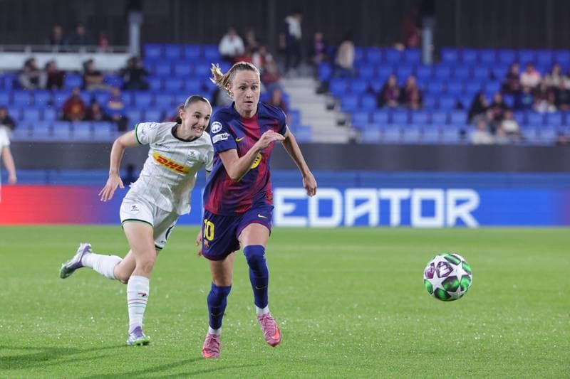 Football. UEFA Women's Champions League. Barcelona - OH Leuven. 12.11.2025