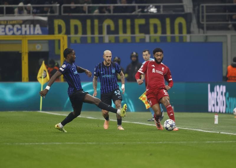 Football. UEFA Champions League. Inter - Liverpool. 09.12.2025