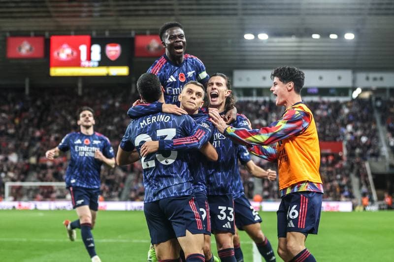 Football. Premier League. Sunderland - Arsenal. 08.11.2025