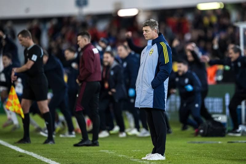 Football. FIFA World Cup Qualifier. Sweden - Kosovo. 13.10.2025