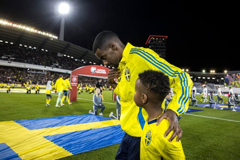Football. FIFA World Cup Qualifier. Sweden - Kosovo. 13.10.2025