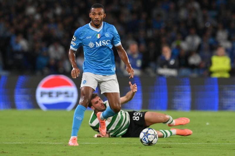 Football. UEFA Champions League. Napoli - Sporting CP. 01.10.2025