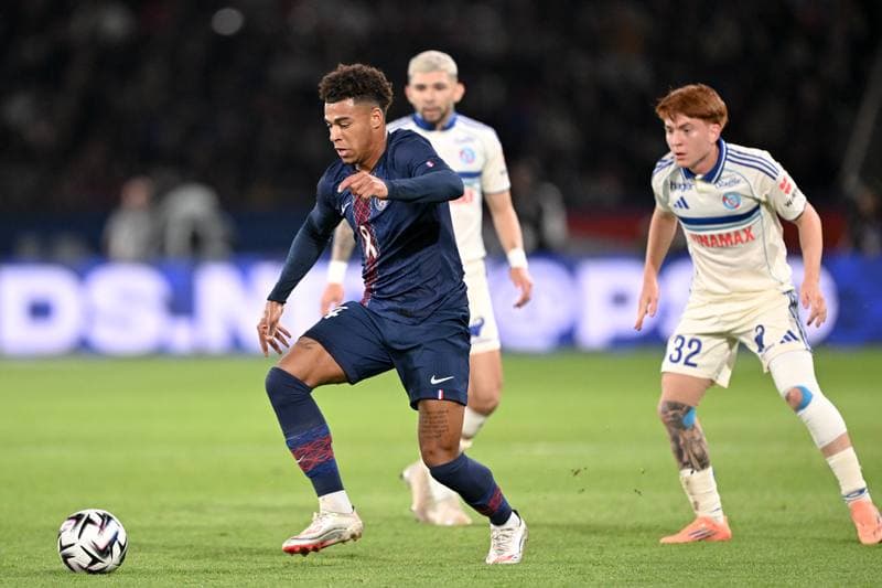 Football. Ligue 1. Paris Saint-Germain - RC Strasbourg Alsace. 17.10.2025