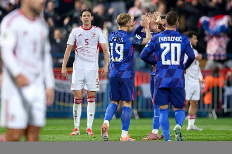 Football. FIFA World Cup Qualifiers. Croatia - Gibraltar. 12.10.2025