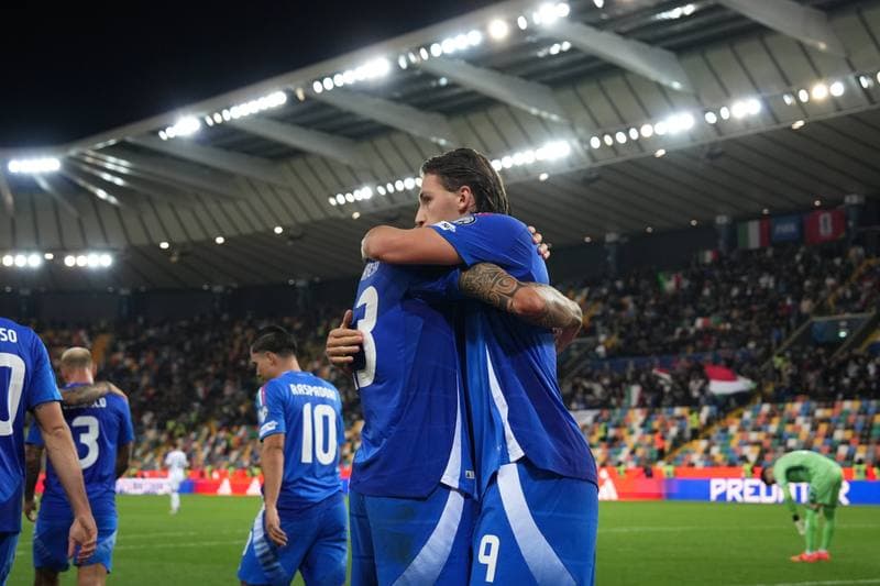 Football. 2026 FIFA World Cup Qualifiers. Italy - Israel. 14.10.2025
